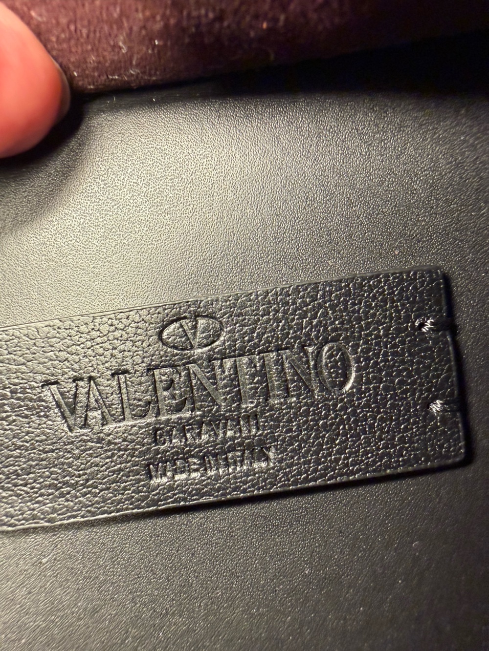 NWOT Valentino Garavani VLTN Leather Belt Bag/Crossbody w/COA & Dust Bag Unisex - Picture 12 of 14